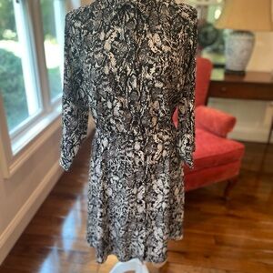 AGB snakeskin,size 8 above knee dress,